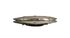 Mirror Vanity Metallic Clutch, top view
